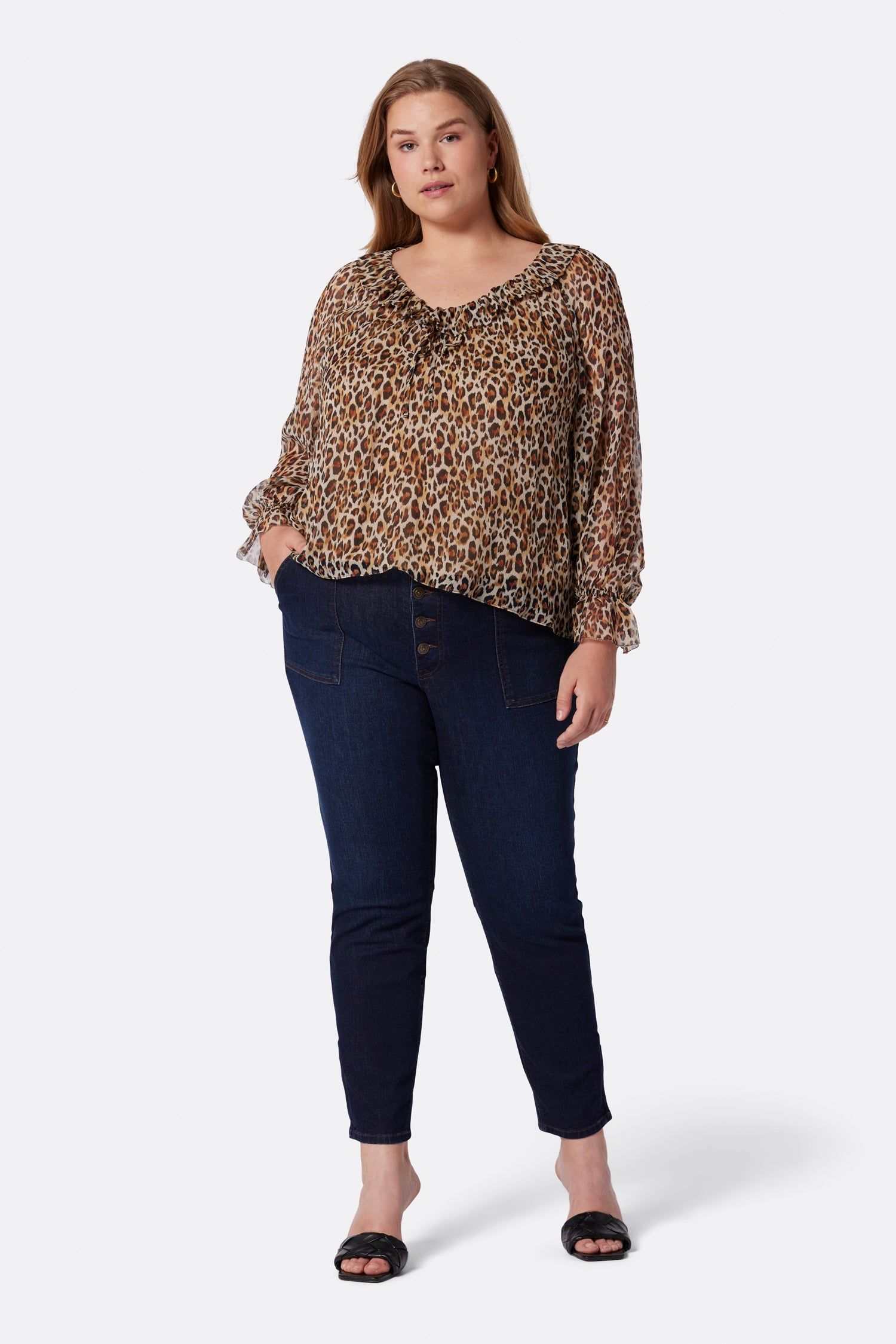 Veron Long Sleeve Silk Top sold by Joie product image thumbnail 8