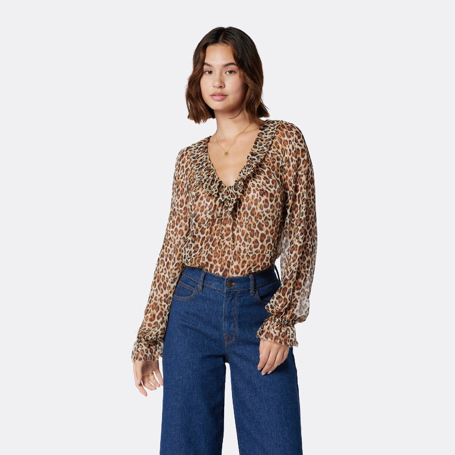 Veron Long Sleeve Silk Top sold by Joie product image thumbnail 6