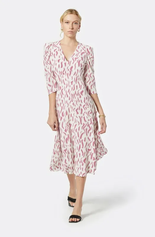 Albi Midi Silk Dress sold by Joie