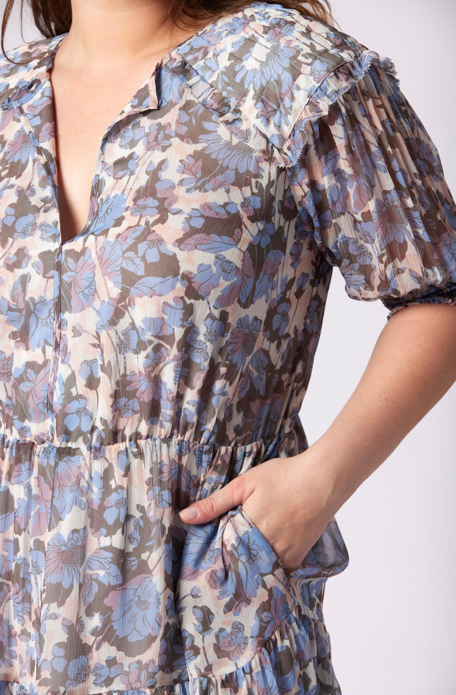 Laura Mini Silk Dress sold by Joie product image thumbnail 7