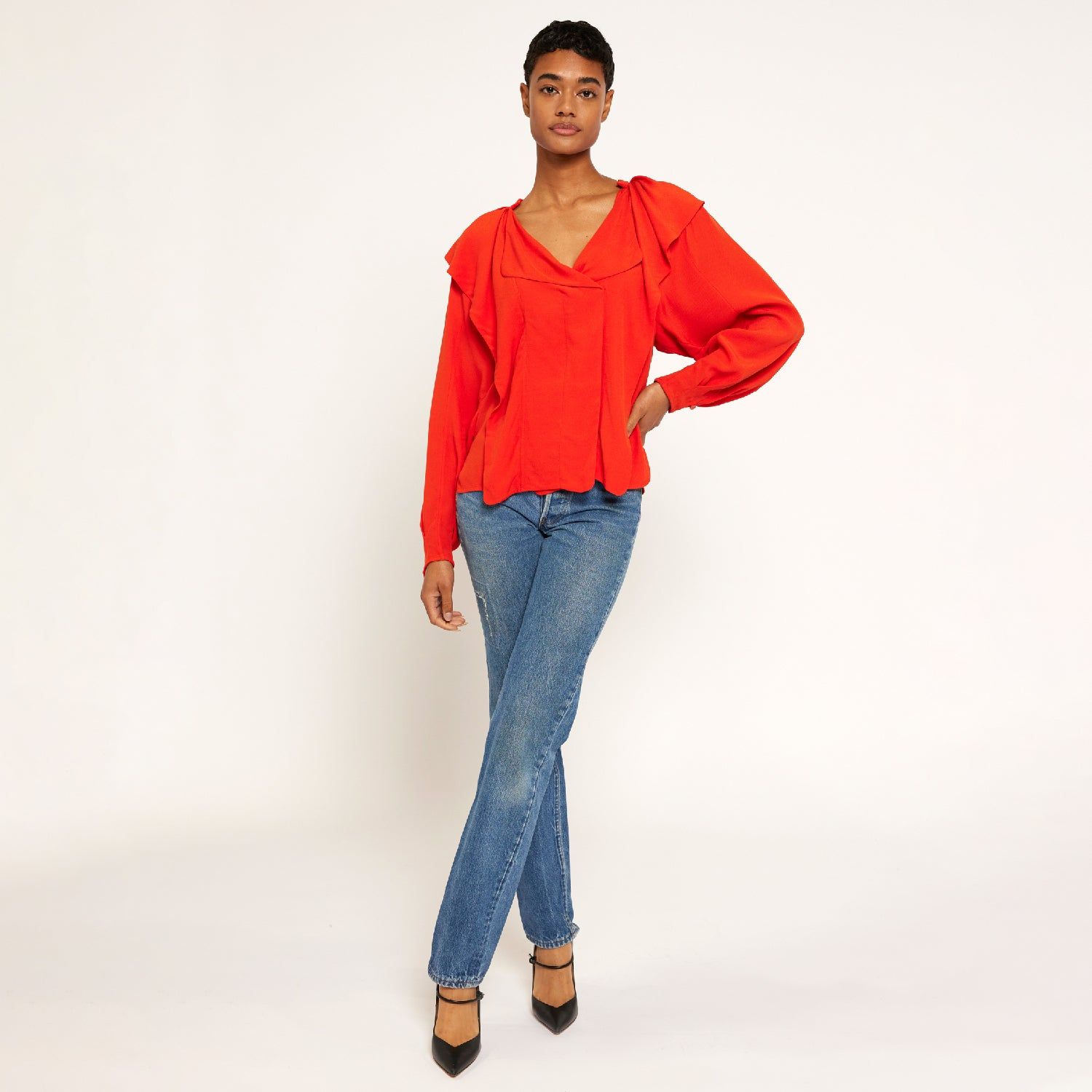 Raquel B Long Sleeve Top sold by Joie product image thumbnail 5