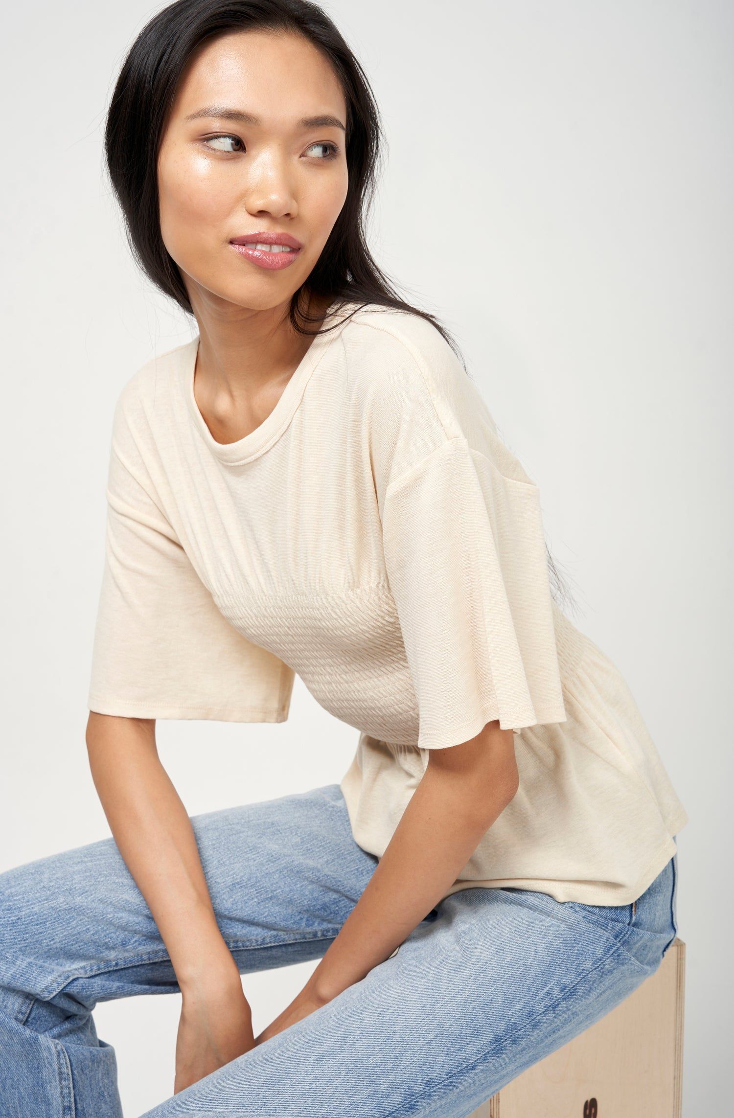 Helena Short Sleeve Top sold by Joie