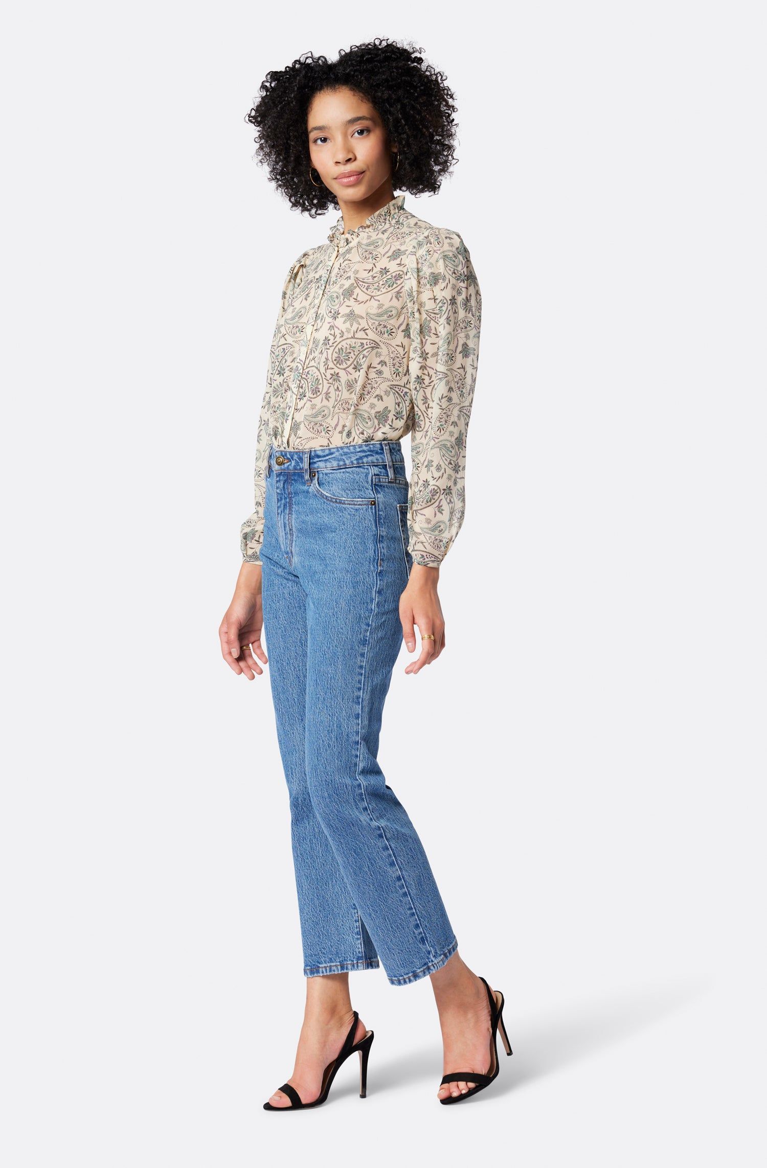 Delancey Long Sleeve Silk Top sold by Joie product image thumbnail 4