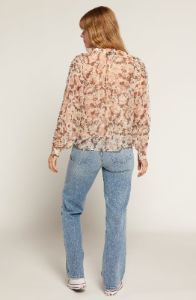 Naomi Long Sleeve Silk Top sold by Joie