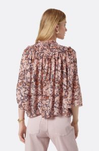 Chelsse Short Sleeve Silk Top sold by Joie