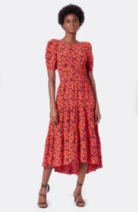 Nadeen Silk Midi Dress sold by Joie