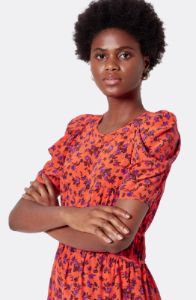 Nadeen Silk Midi Dress sold by Joie