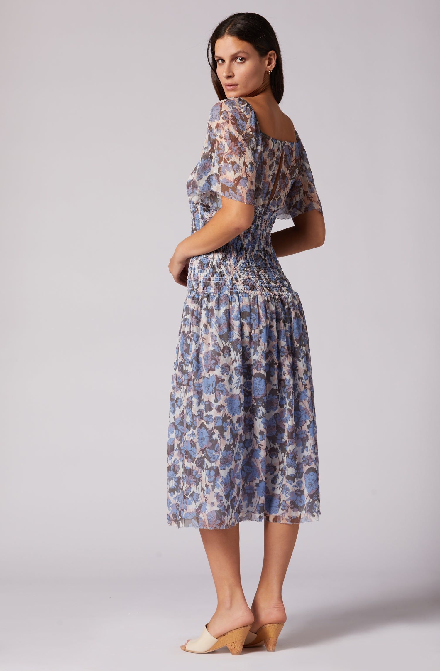 Gillian Midi Silk Dress sold by Joie product image thumbnail 2