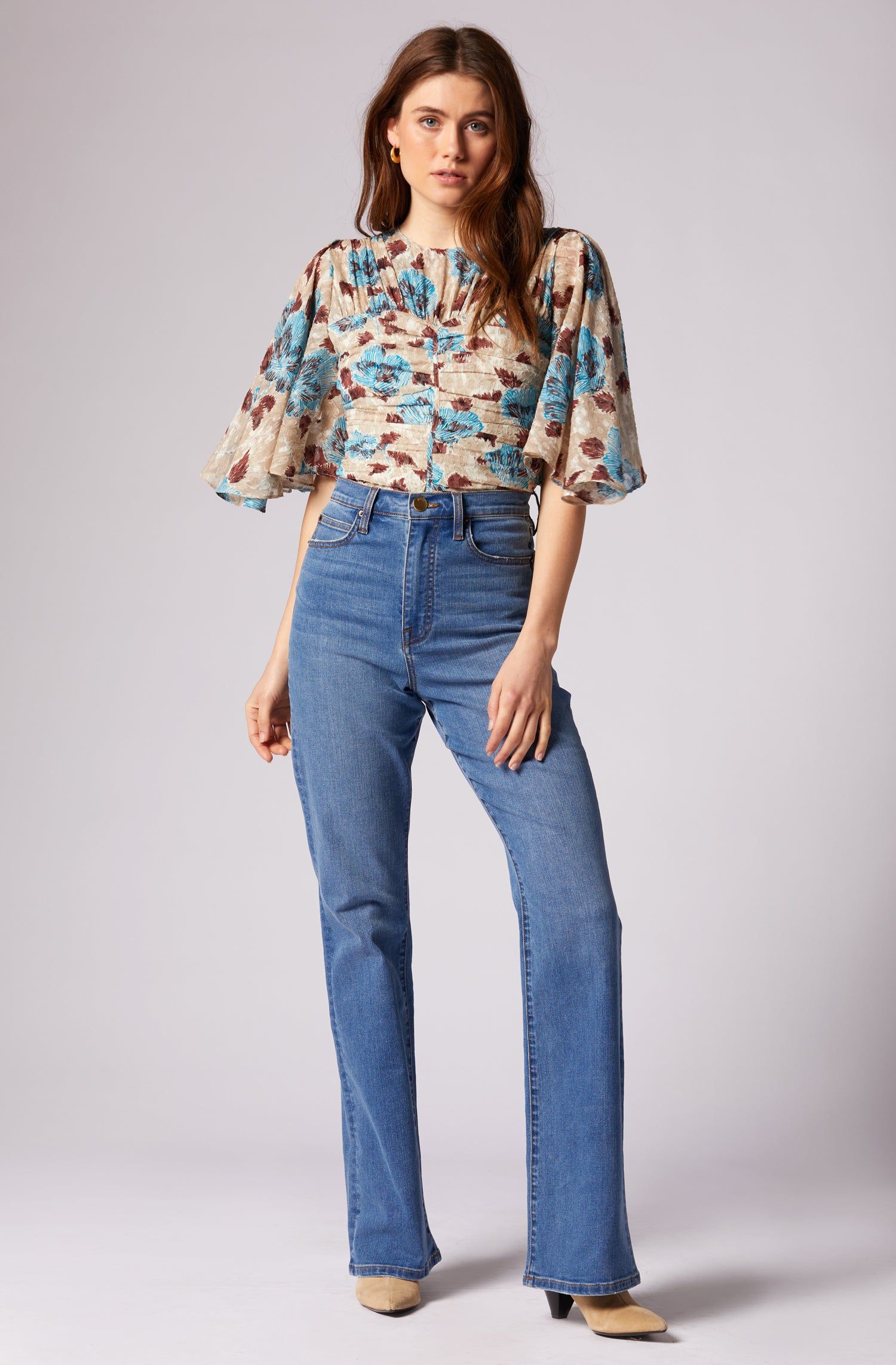 Foster Short Sleeve Silk Top sold by Joie product image thumbnail 2