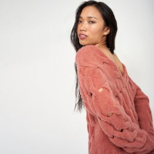 Aaliyah V-Neck Sweater sold by Joie