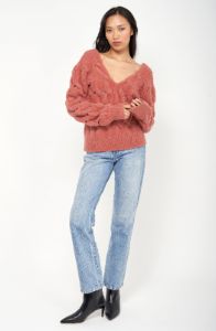 Aaliyah V-Neck Sweater sold by Joie