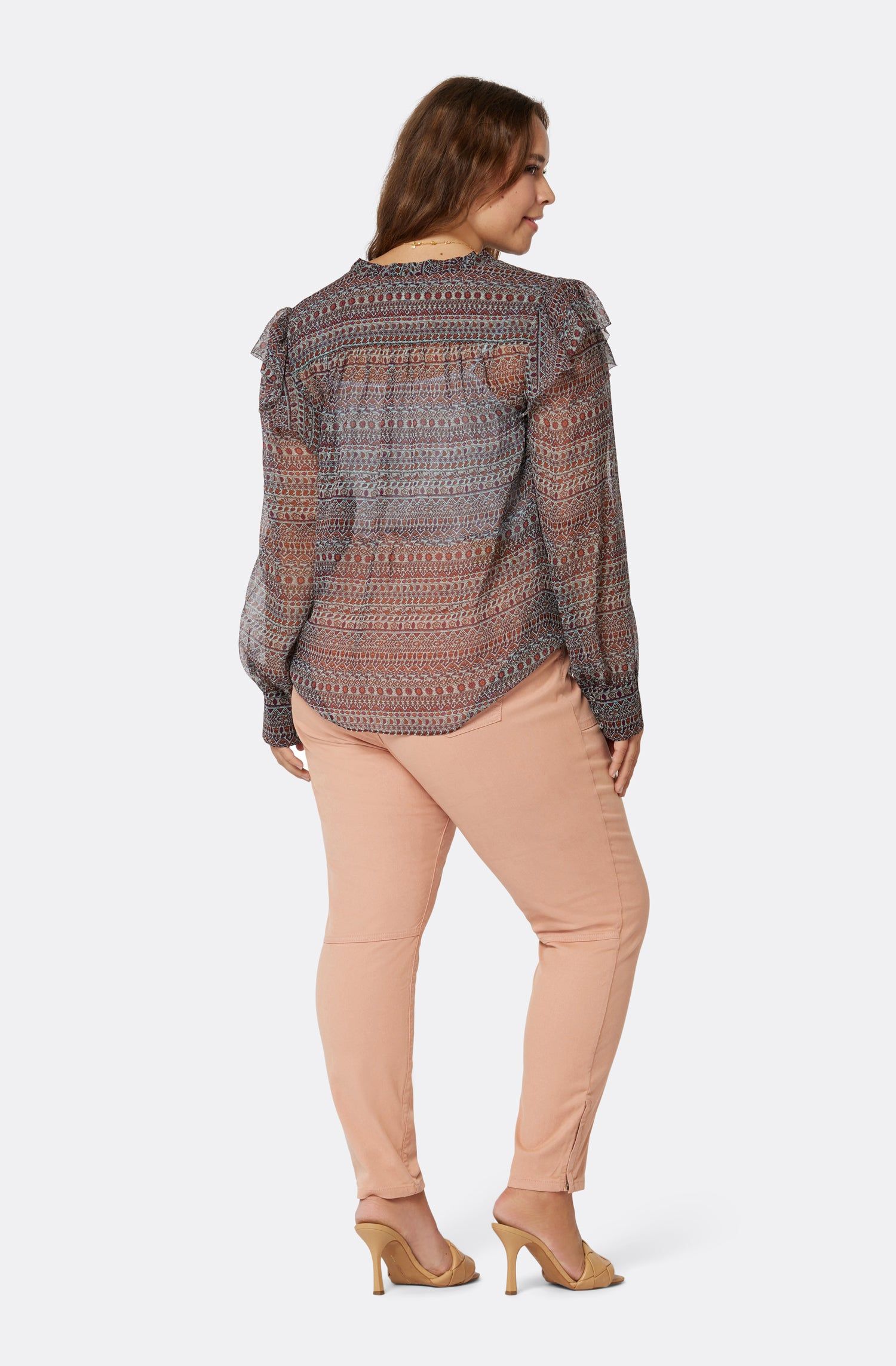 Eloise Long Sleeve Silk Top sold by Joie product image thumbnail 8