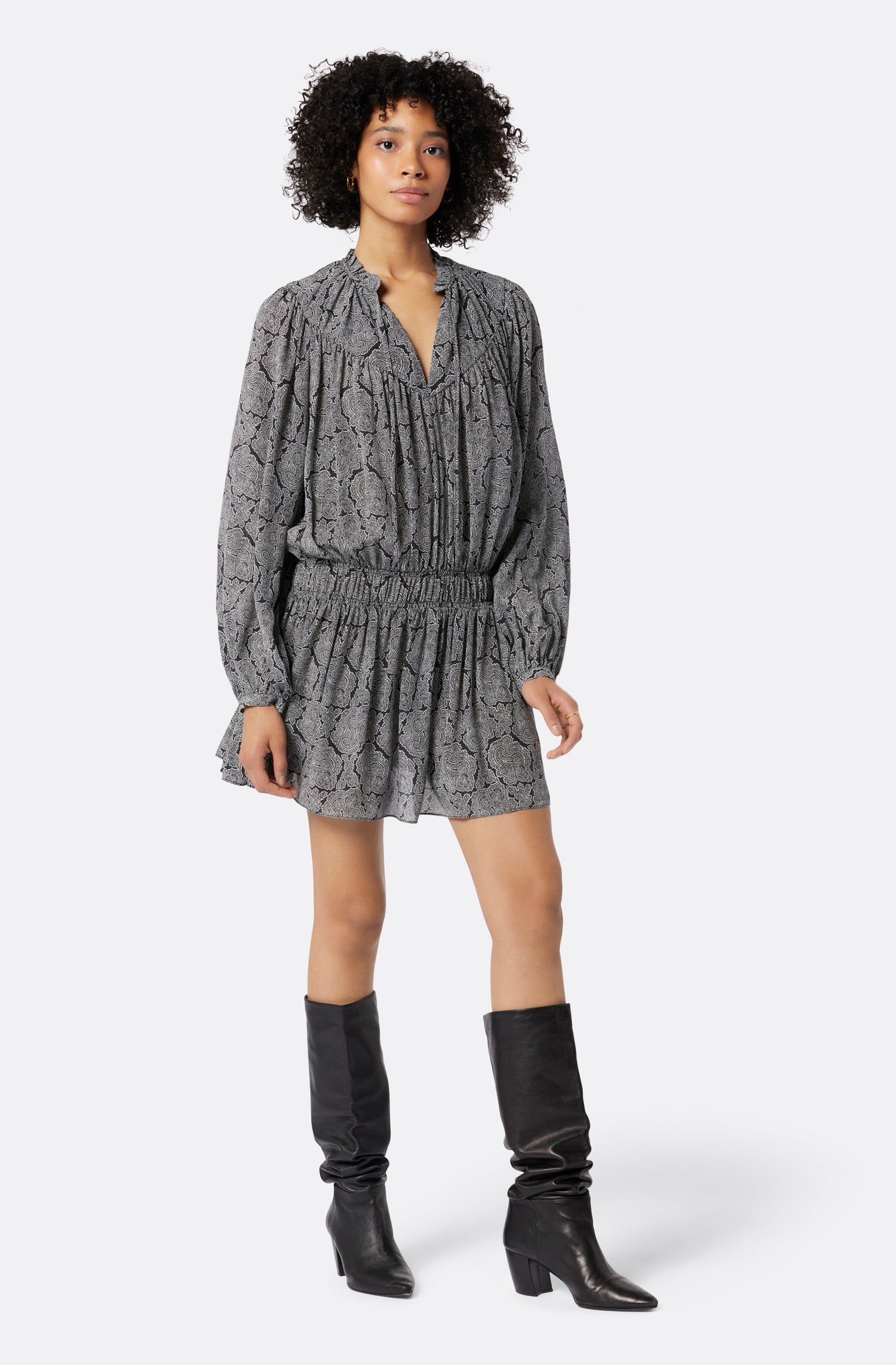 Essex Mini Silk Dress sold by Joie product image thumbnail 5