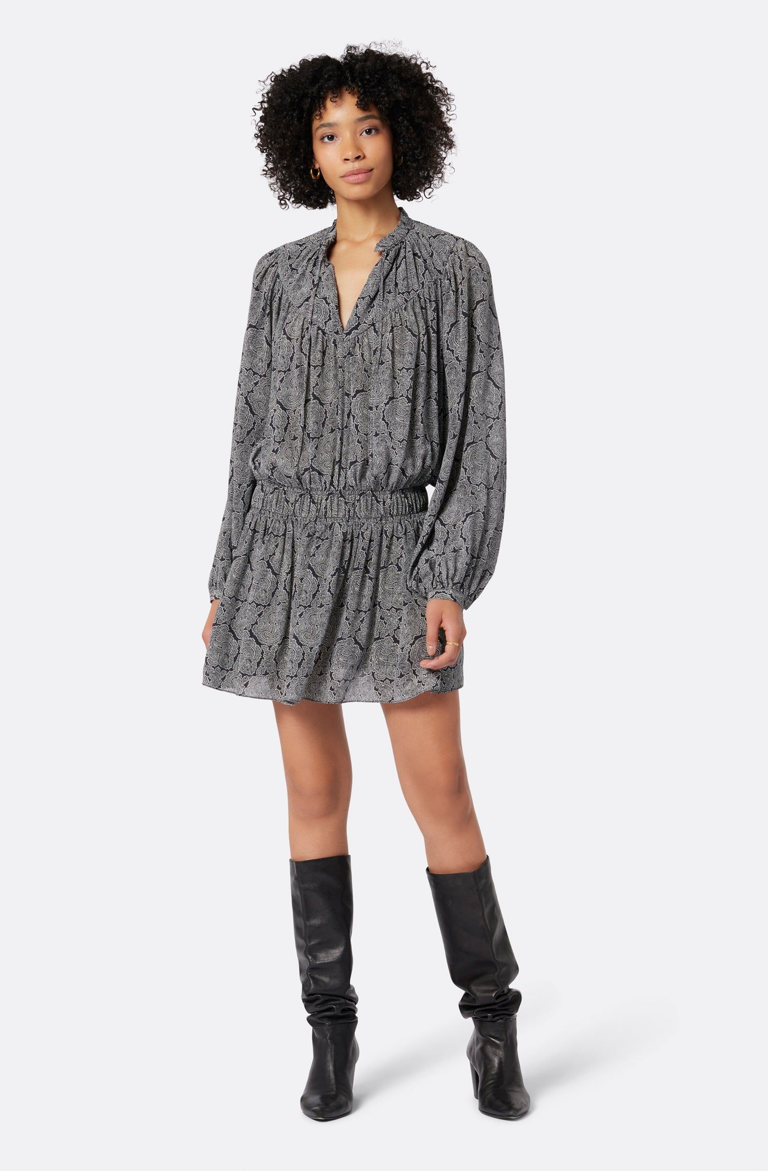 Essex Mini Silk Dress sold by Joie