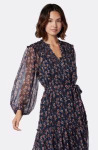 Peoria Silk Midi Dress sold by Joie