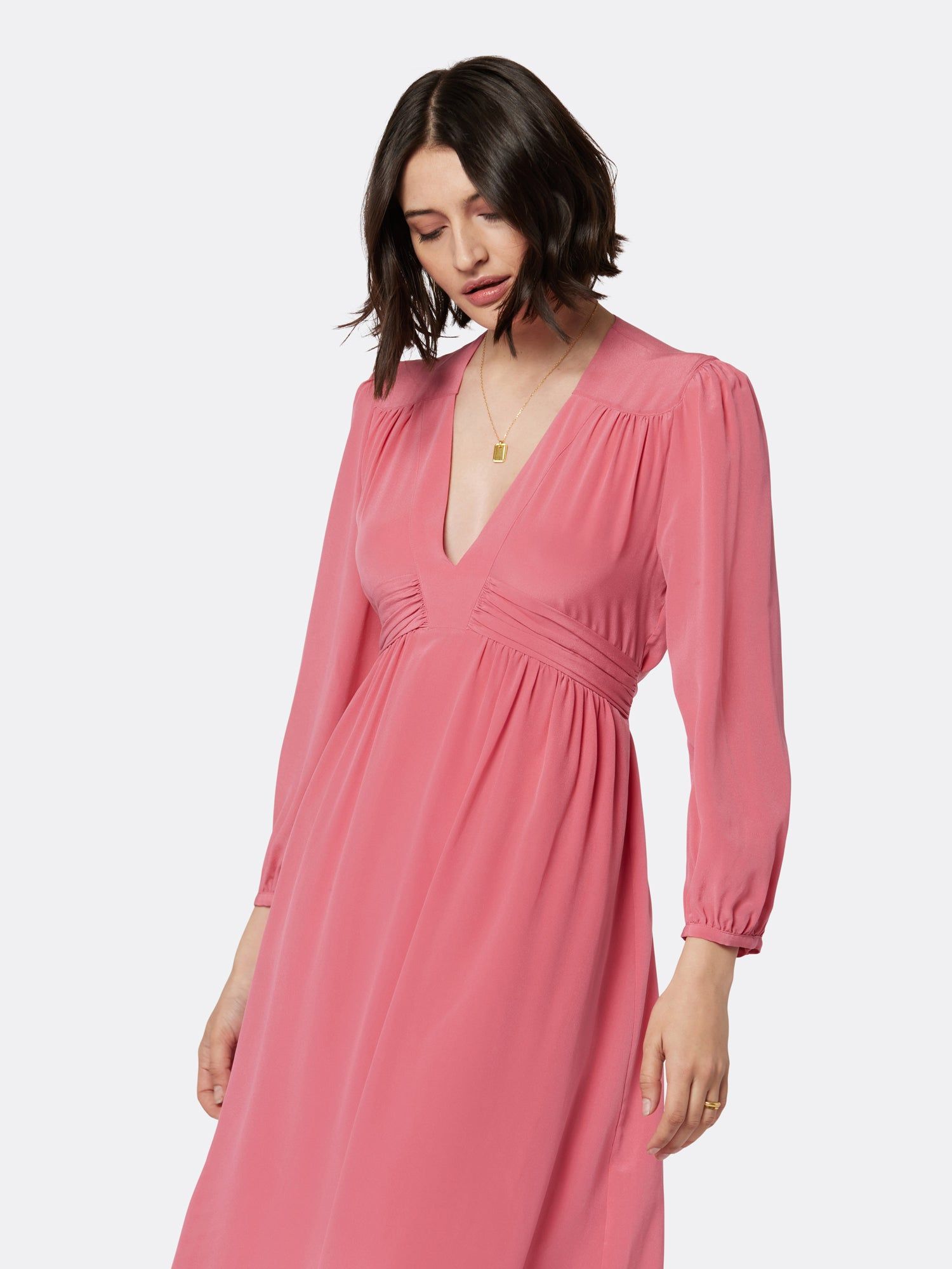 Kaz Midi Silk Dress sold by Joie product image thumbnail 2