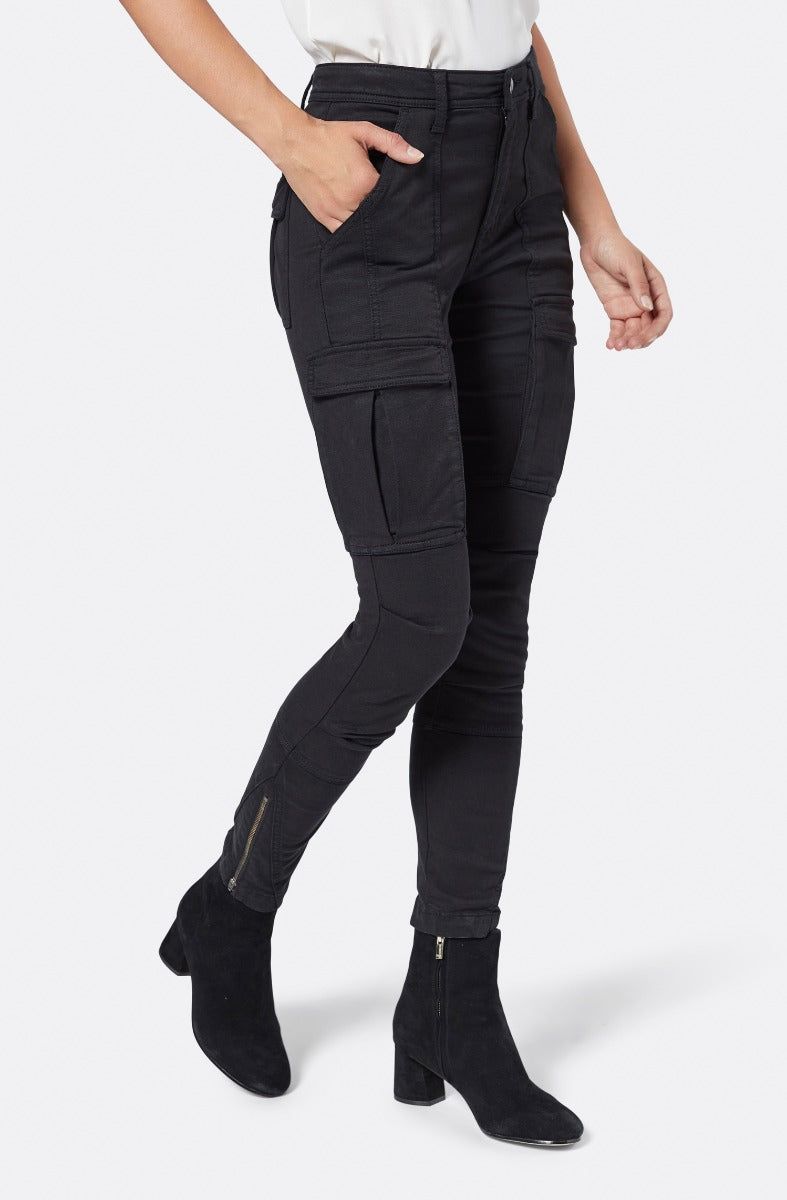 The Park Skinny High Rise Cargo sold by Joie