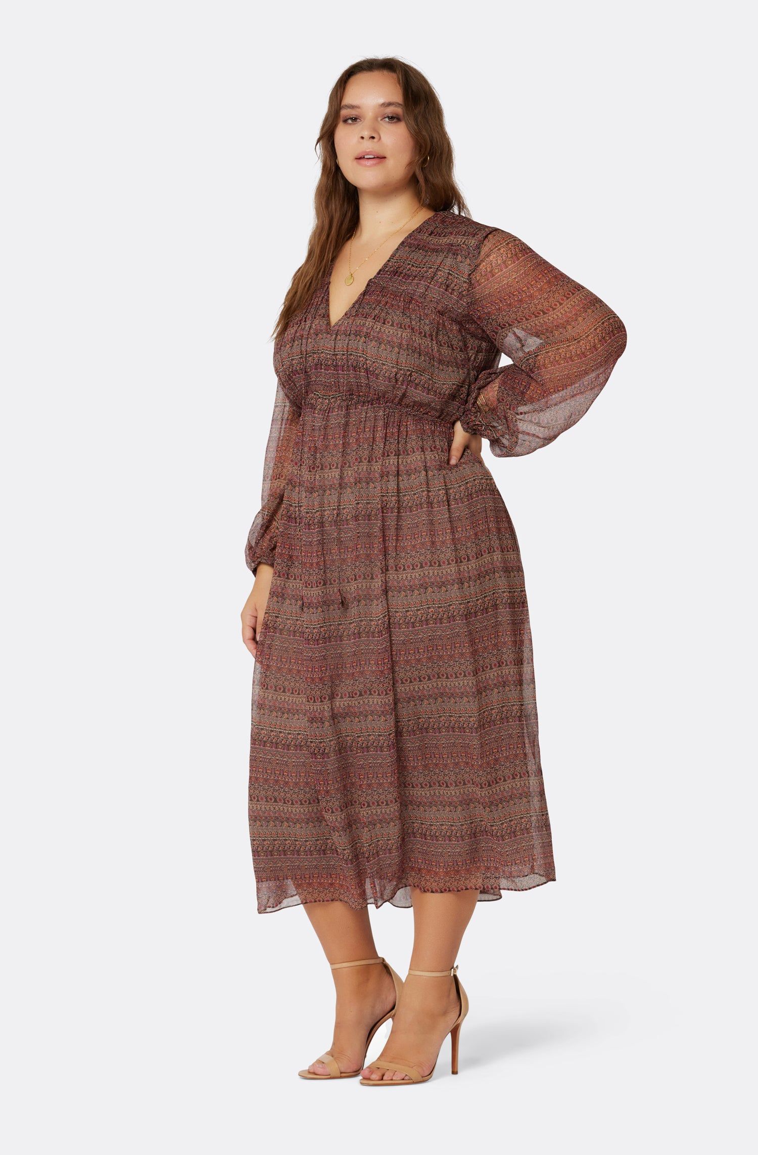 Alquina Midi Silk Dress sold by Joie product image thumbnail 13