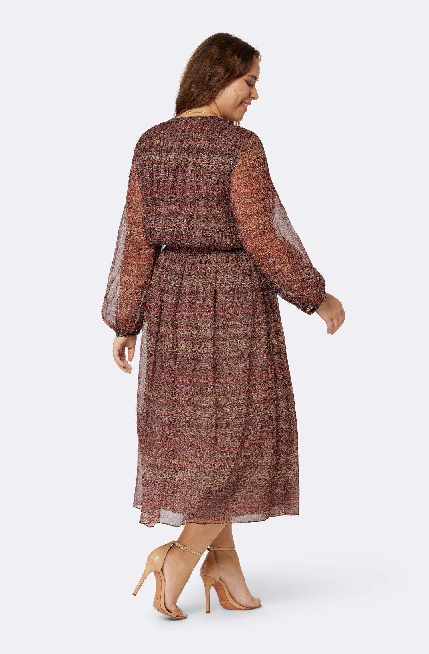 Alquina Midi Silk Dress sold by Joie product image thumbnail 12