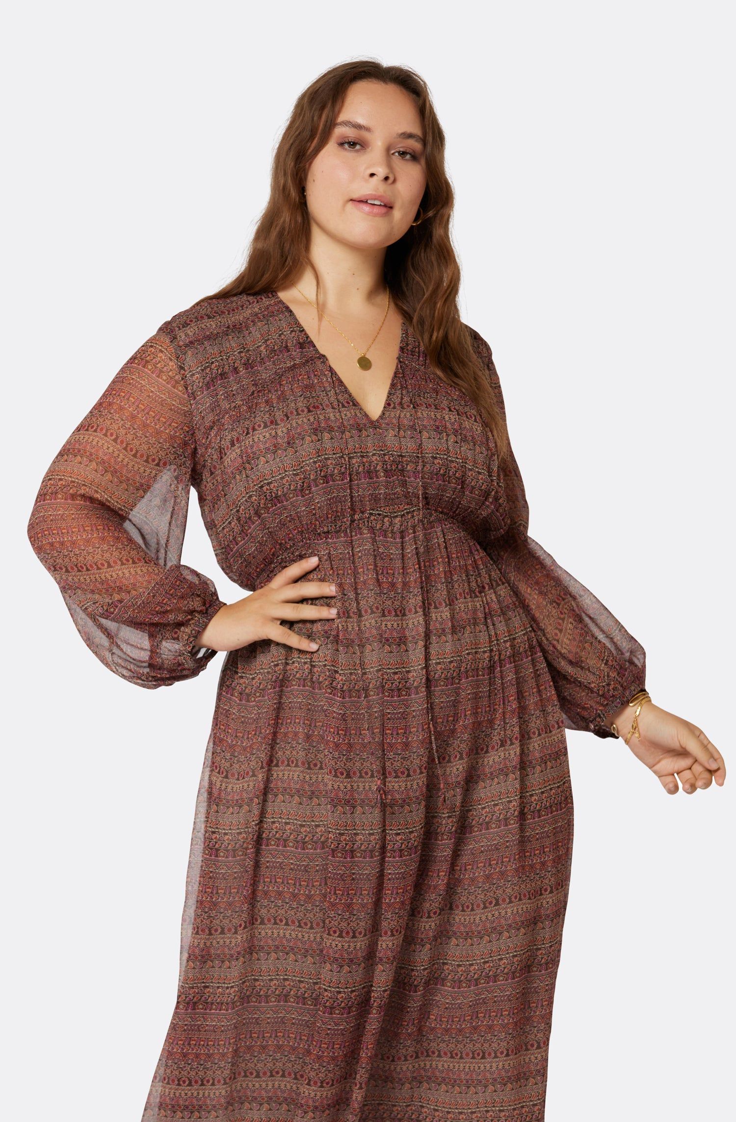 Alquina Midi Silk Dress sold by Joie product image thumbnail 10