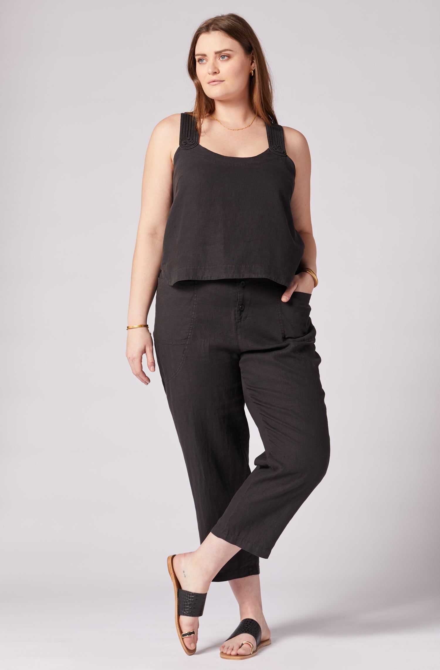 Paisley Sleeveless Linen Top sold by Joie product image thumbnail 6