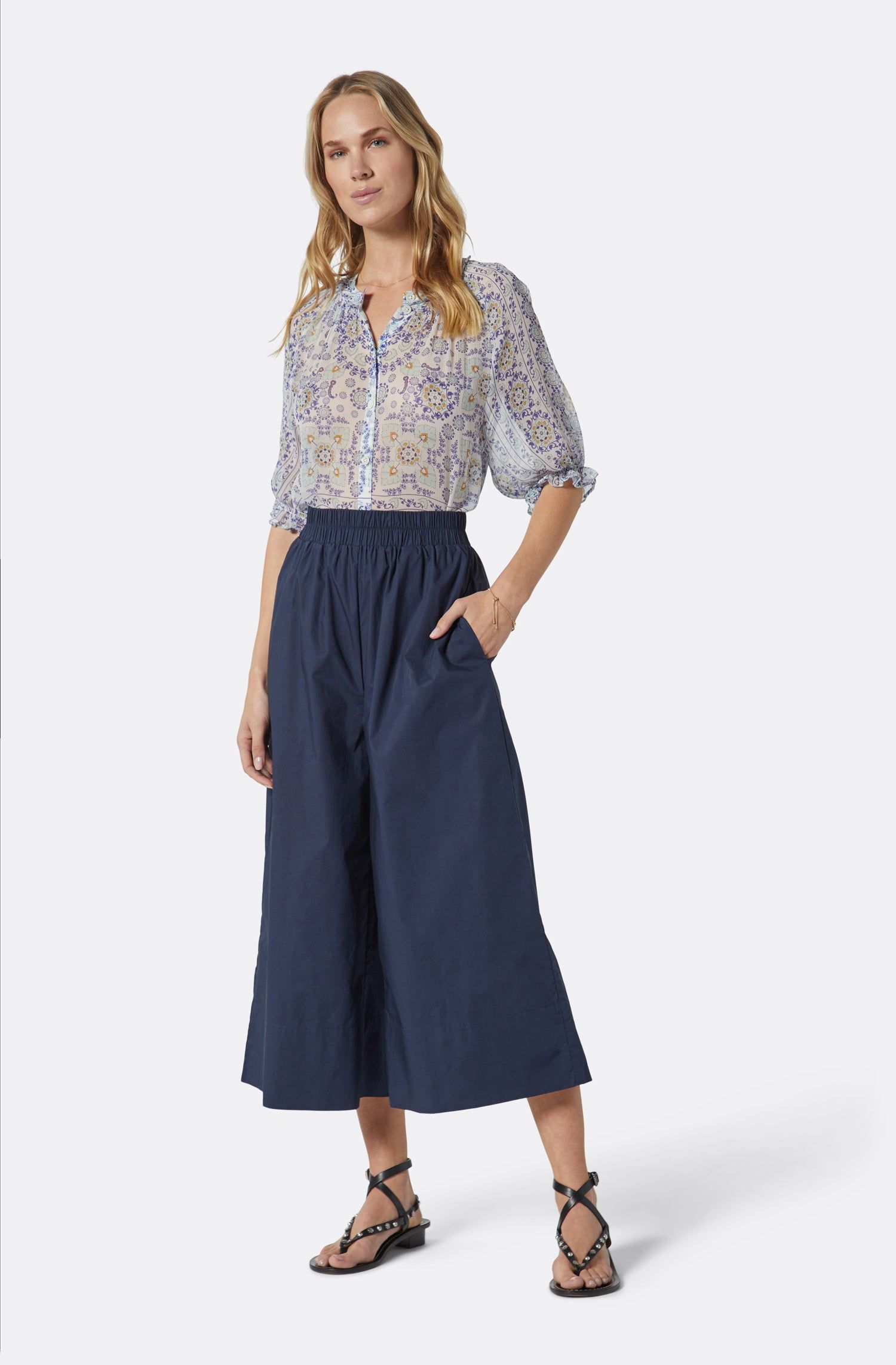 Moneta Short Sleeve Silk Top sold by Joie product image thumbnail 2