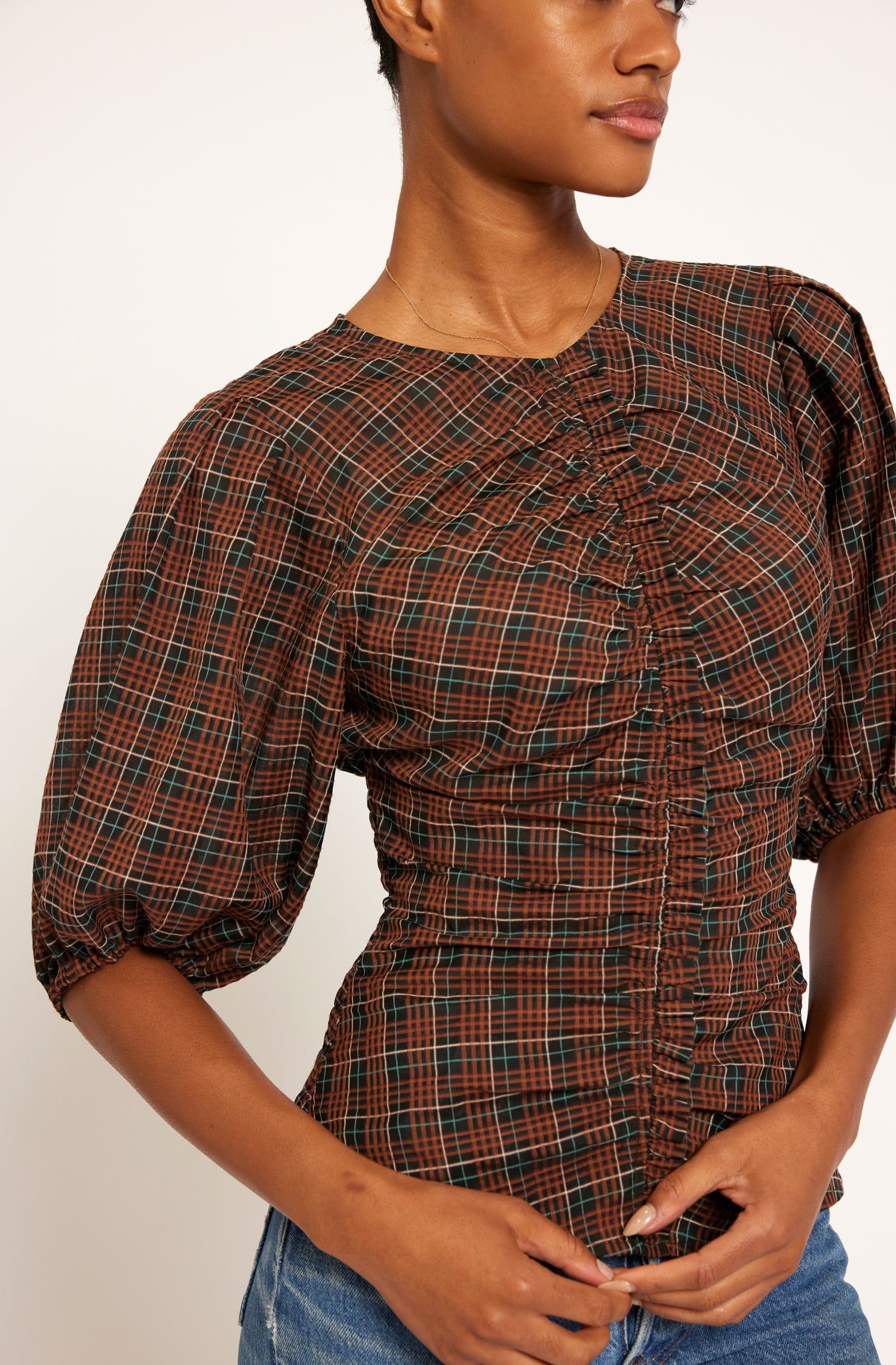 Croft Short Sleeve Top sold by Joie