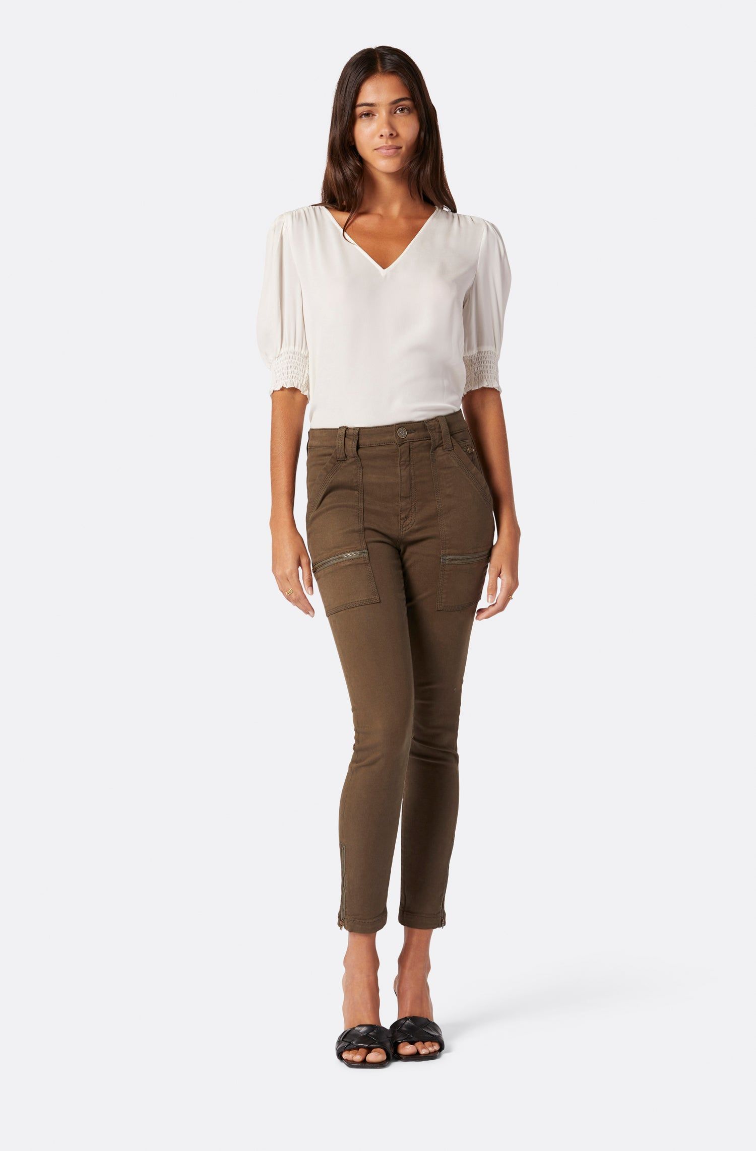 Karemele Short Sleeve Silk Top sold by Joie product image thumbnail 3