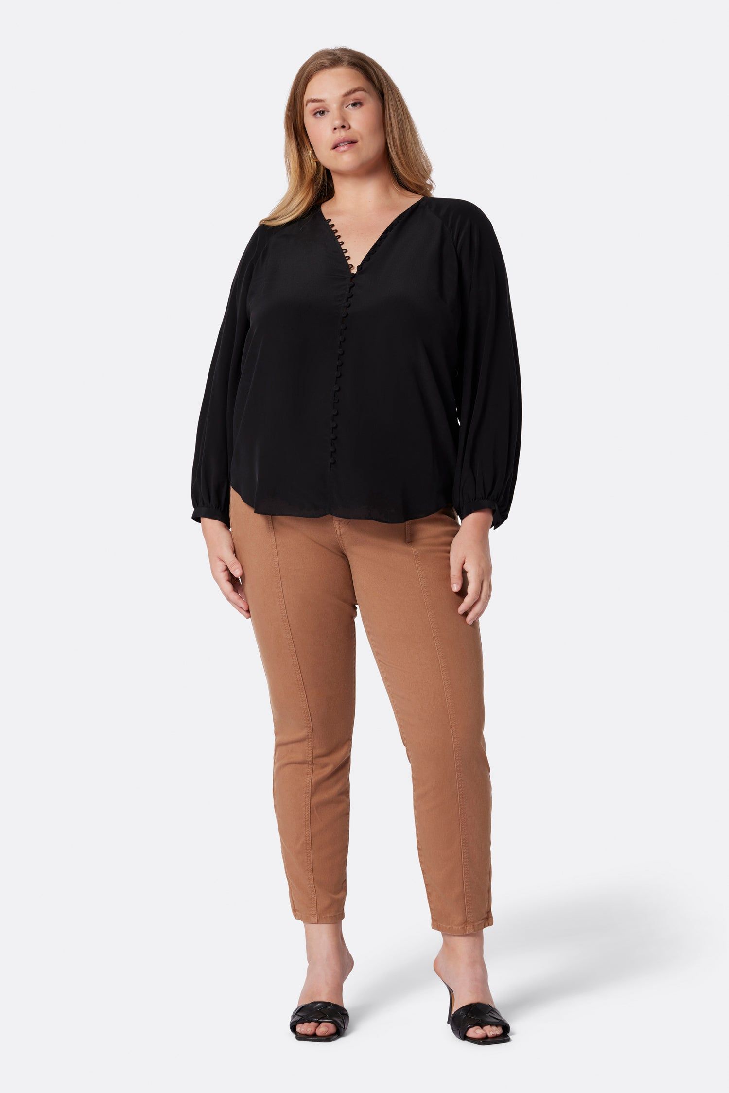 Shariana Long Sleeve Silk Top sold by Joie product image thumbnail 5
