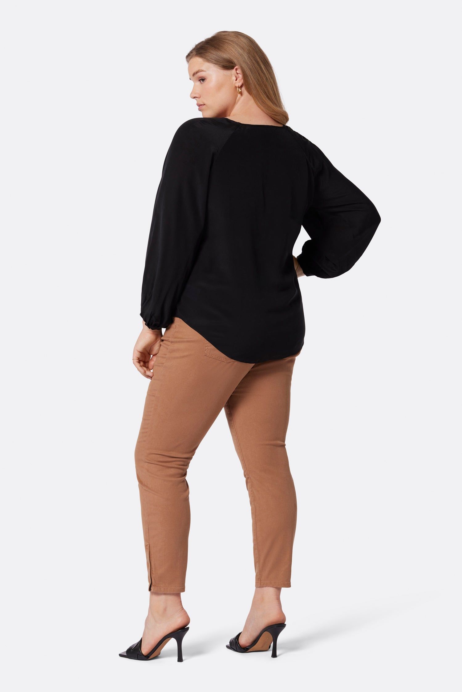 Shariana Long Sleeve Silk Top sold by Joie product image thumbnail 7
