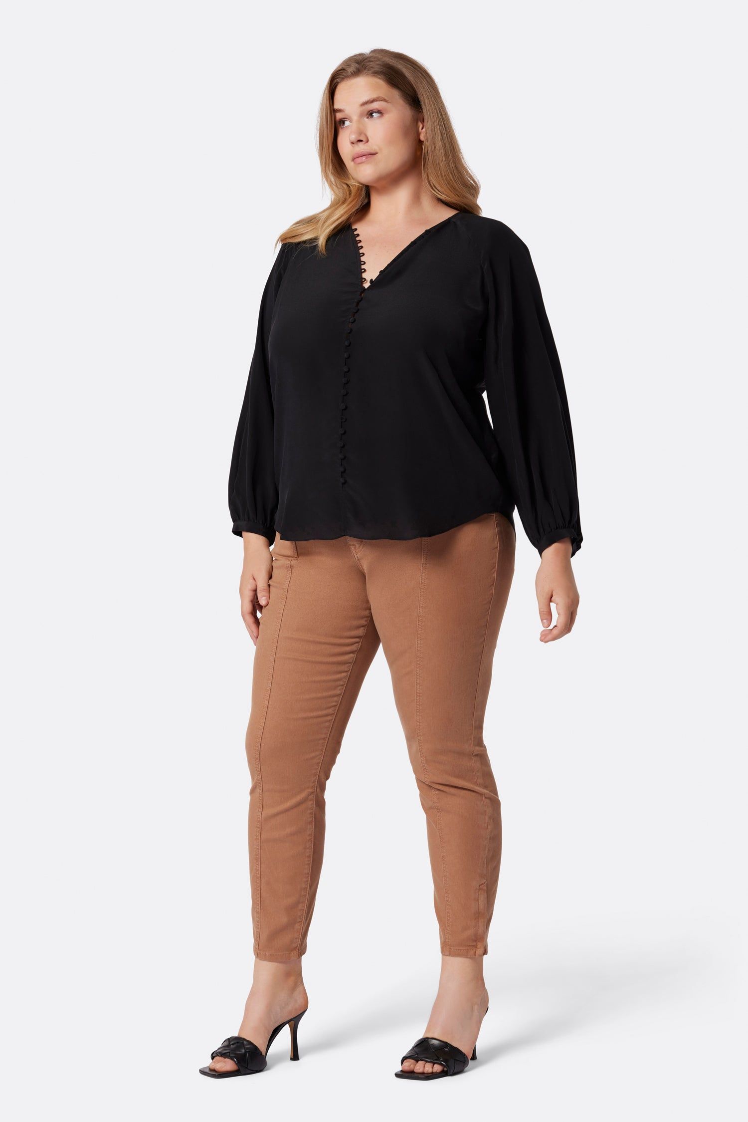 Shariana Long Sleeve Silk Top sold by Joie product image thumbnail 6