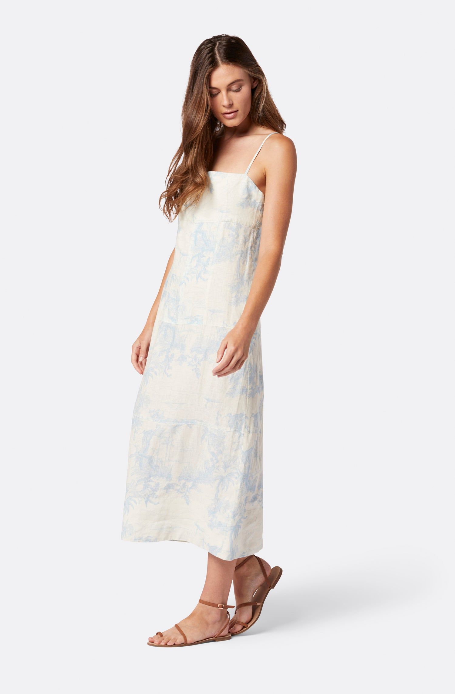 Corta Linen Midi Dress sold by Joie