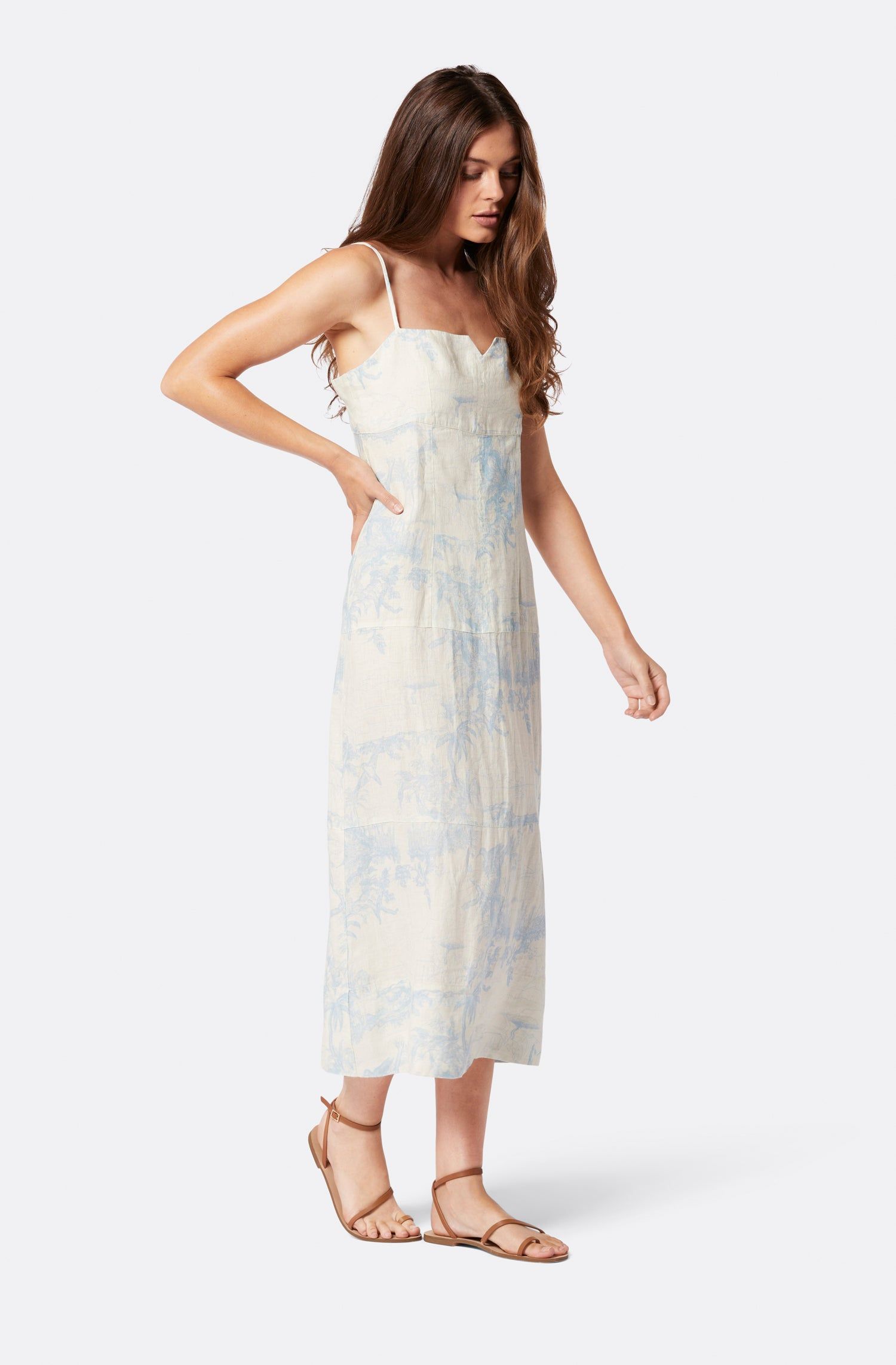 Corta Linen Midi Dress sold by Joie product image thumbnail 3
