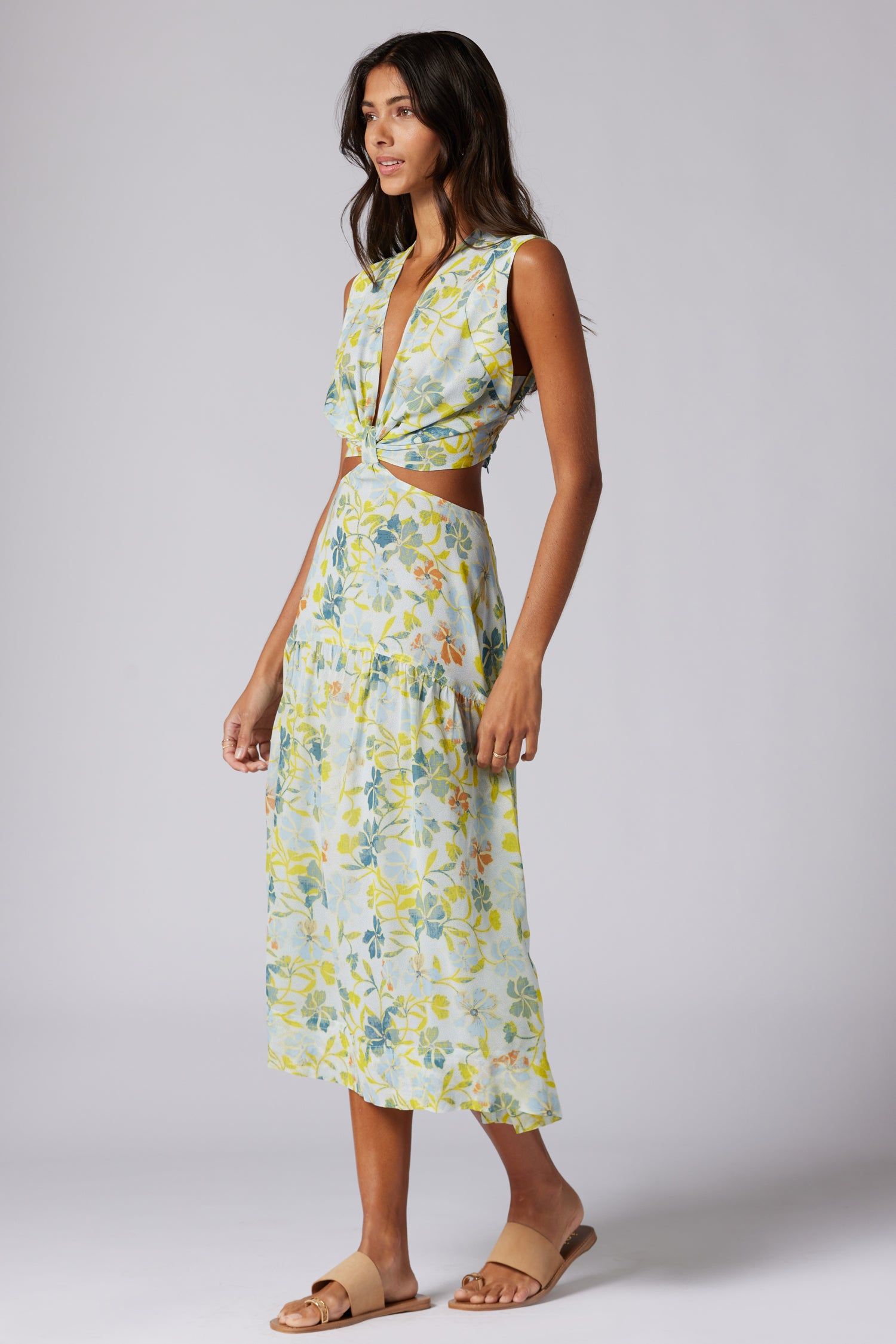 Maeve Midi Silk Dress sold by Joie product image thumbnail 3