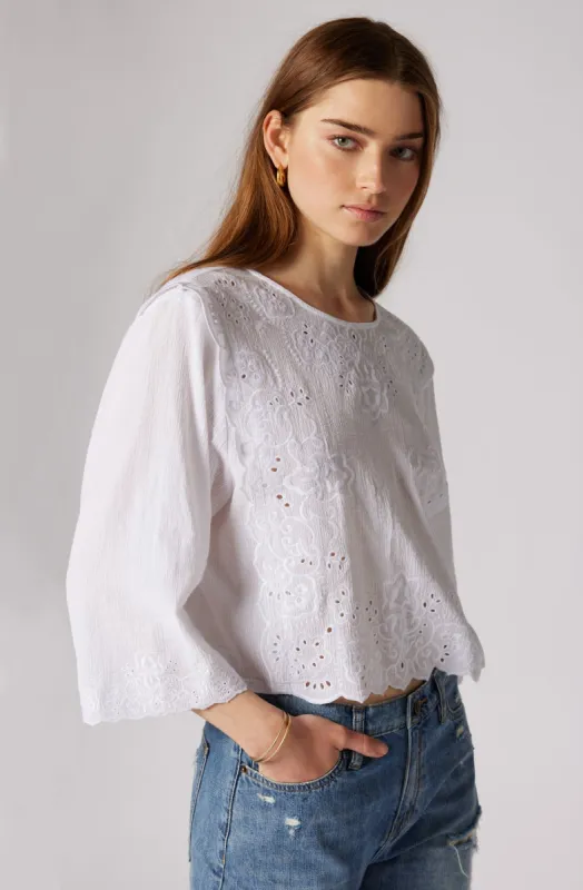 Harlyn Cotton Top (Pre-Order) sold by Joie