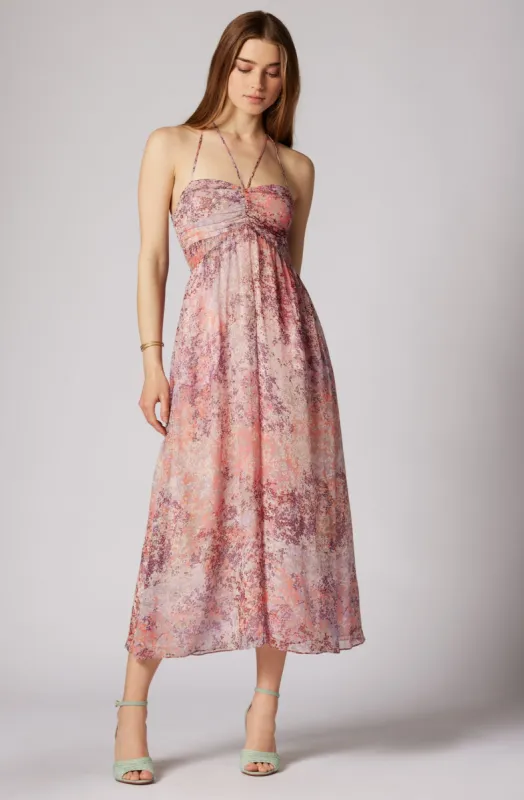 Mik Midi Silk Dress sold by Joie