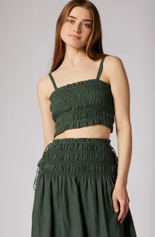 Brooklyn Sleeveless Linen Top sold by Joie