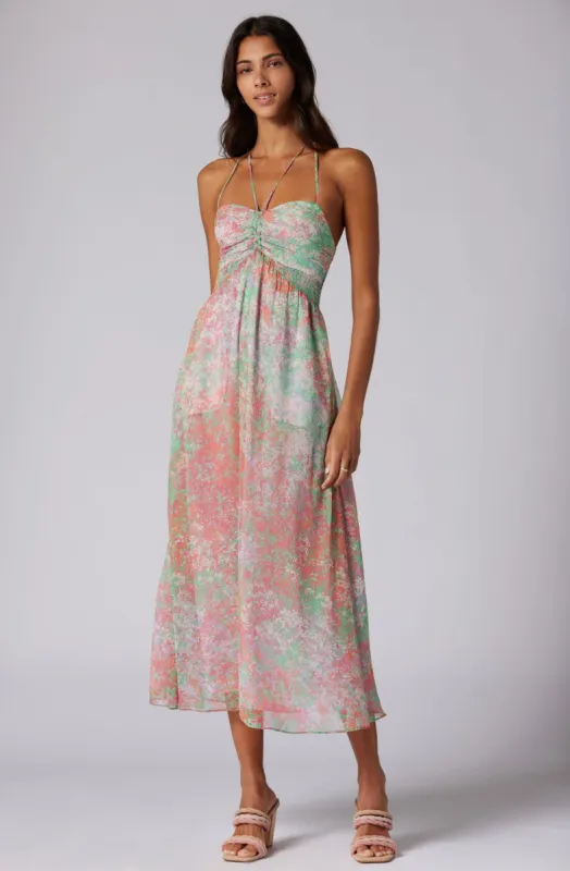 Mik Midi Silk Dress sold by Joie