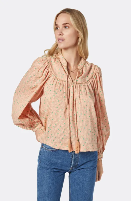 Keena Long Sleeve Cotton Top sold by Joie