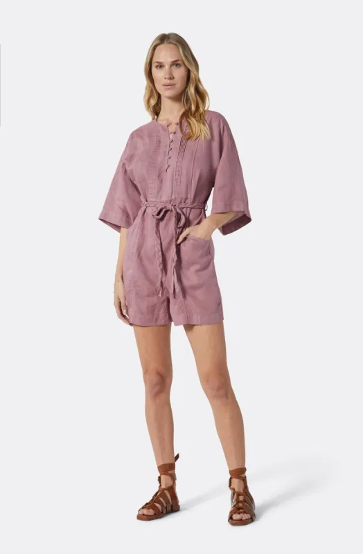 Colin Linen Romper sold by Joie