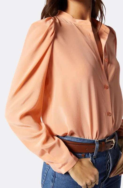 Eldridge Long Sleeve Silk Top sold by Joie