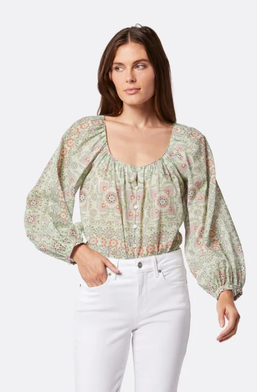 Damarre Long Sleeve Cotton Top sold by Joie