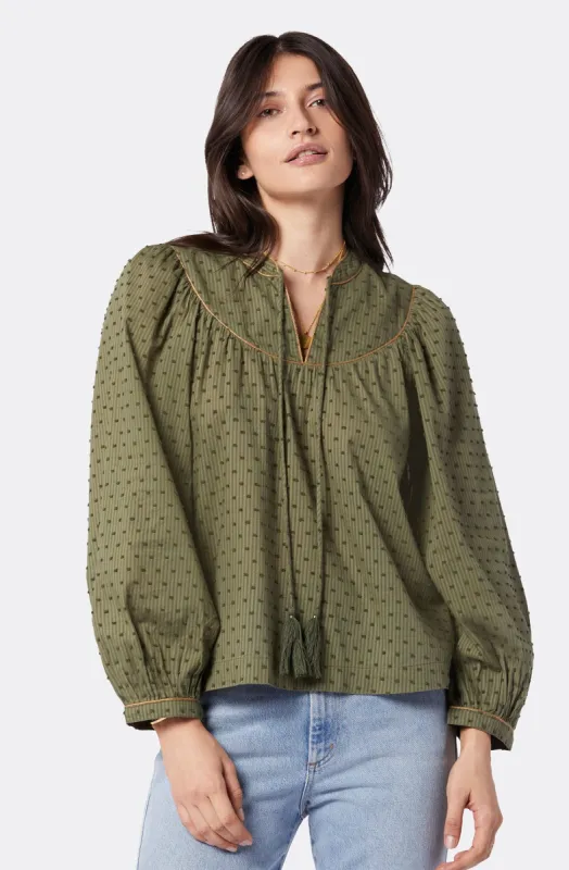 Keena Long Sleeve Cotton Top sold by Joie