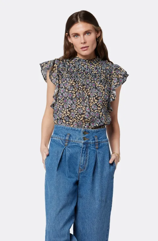 Reut Sleeveless Cotton Top sold by Joie