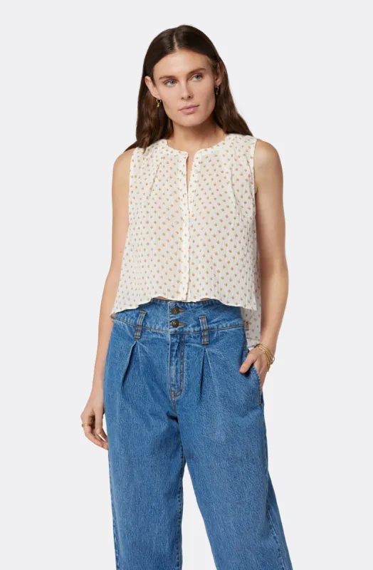 Gemma Sleeveless Top sold by Joie