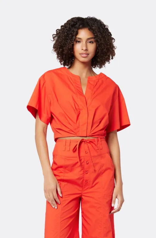 Iris Short Sleeve Cotton Top sold by Joie