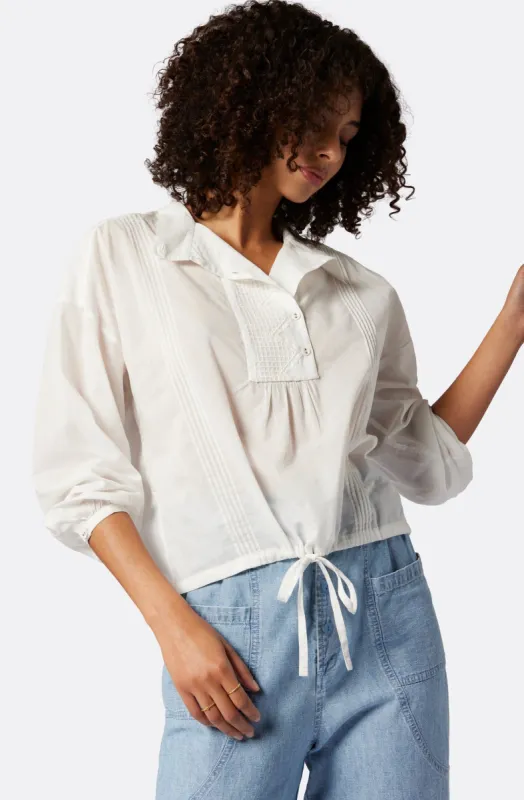 Bronte Long Sleeve Cotton Top sold by Joie