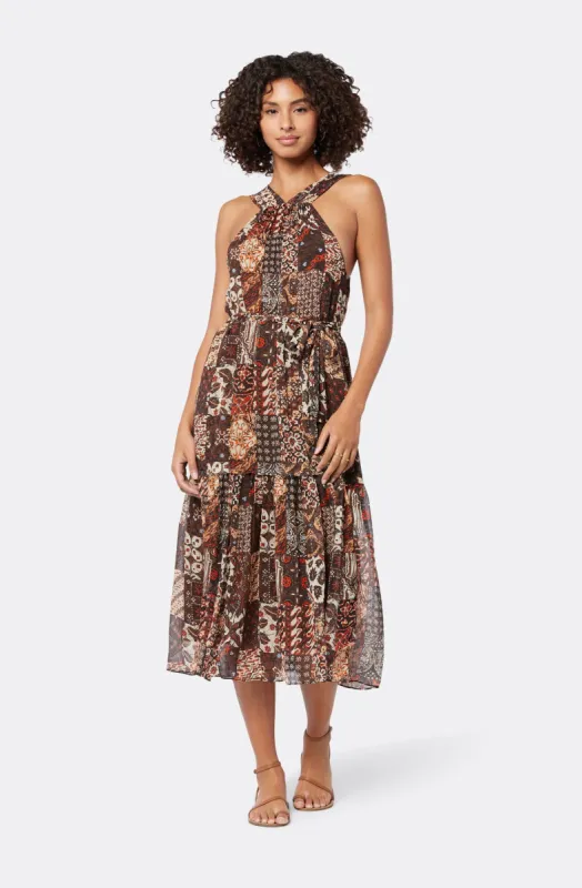 Freya Midi Silk Dress sold by Joie