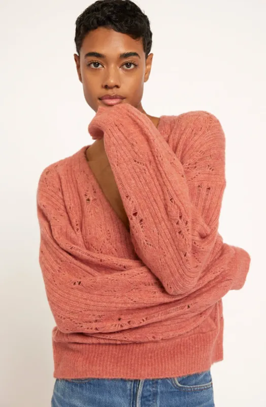 Devika V-Neck Sweater sold by Joie