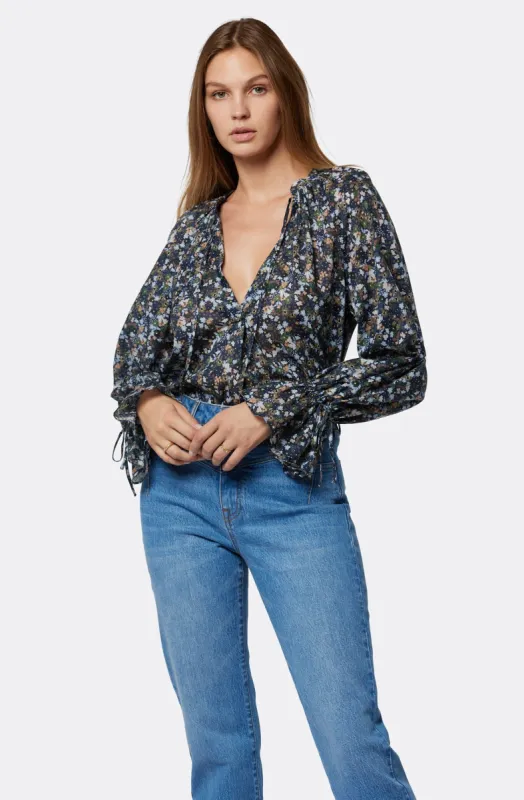 Cecarina Long Sleeve Cotton Top sold by Joie